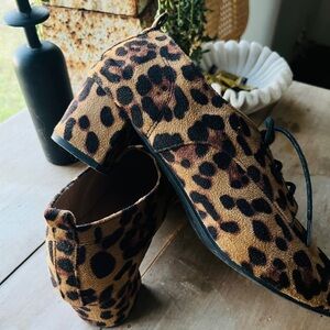 Leopard Oxfords